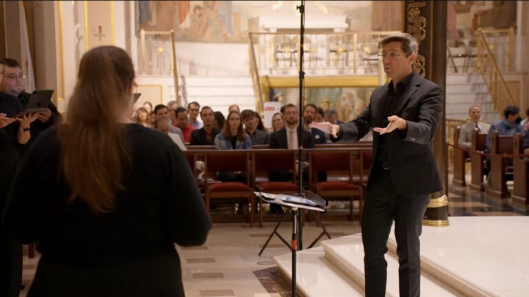 "Rerum Deus Tenax Vigor" composed by Zachary Landress