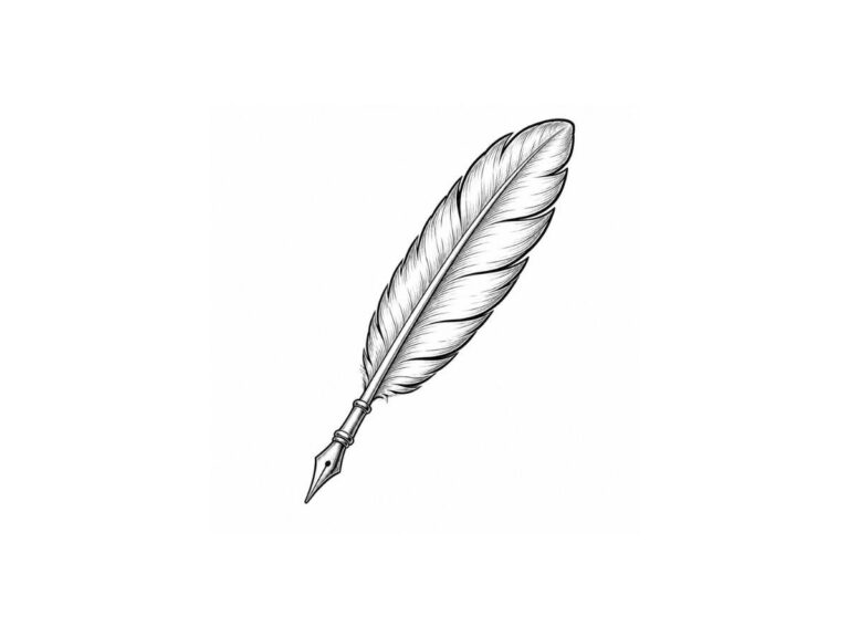 Writing Quill Pen_Poetry_B16